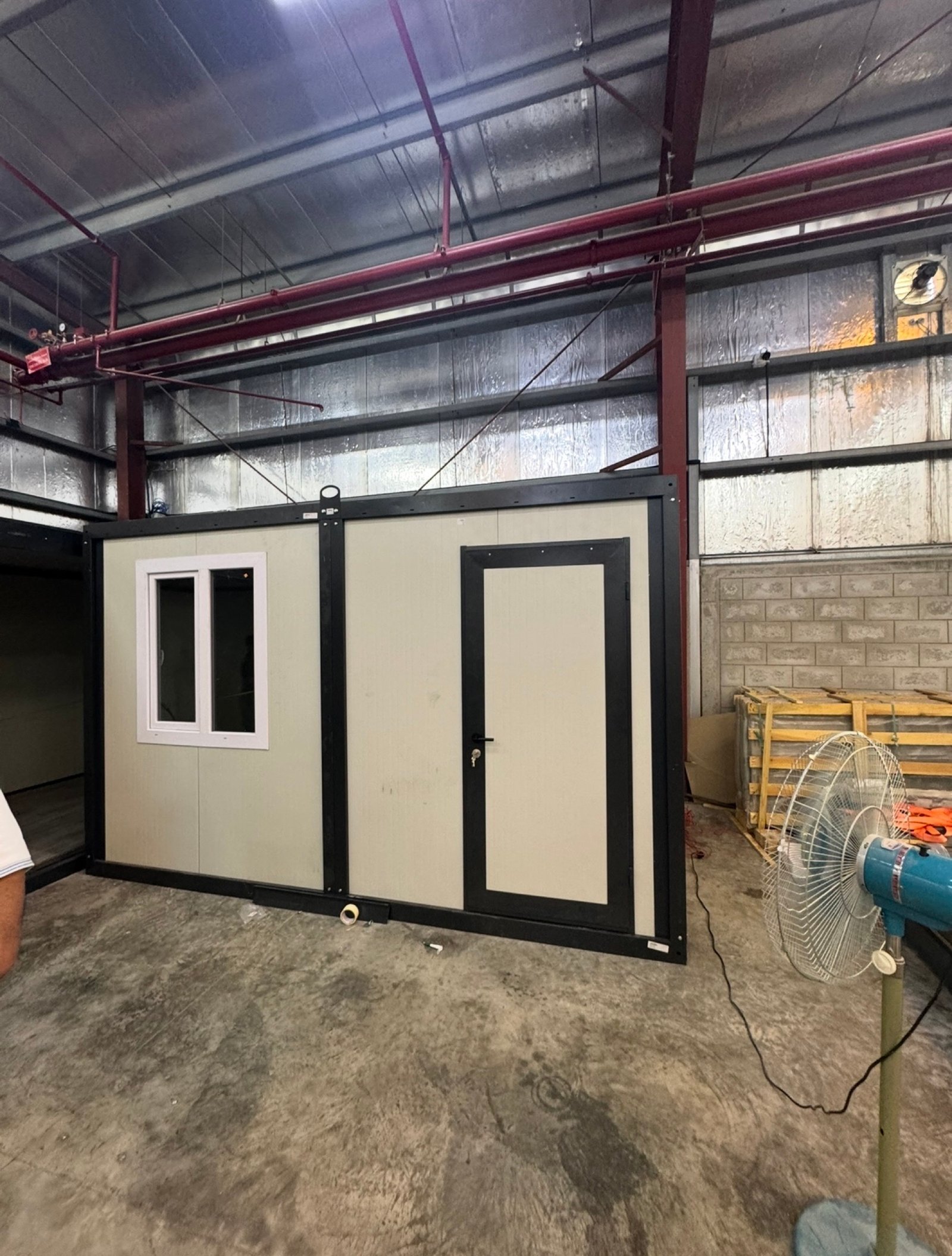 EROUnits unit installed inside a production facility
