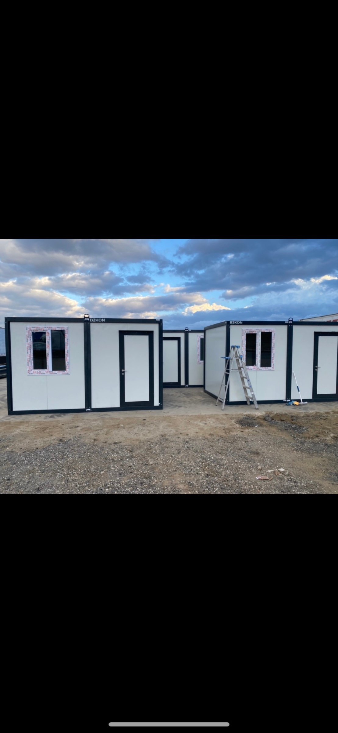 Multiple EROUnits offices being finished on site